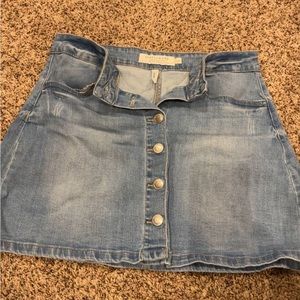 Street Society Women’s/ Girls Denim Mini Skirt Size Large